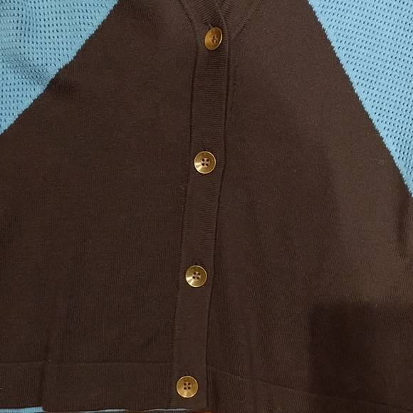 Rag & Bone Two Tone Cardigan Sweater - Picture 4 of 4